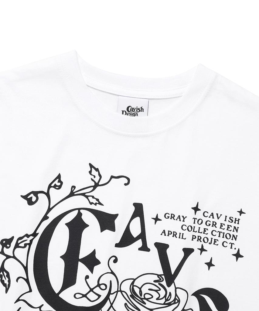 CAVISH Ivy Ss Tee White(Cv2Emut521B)