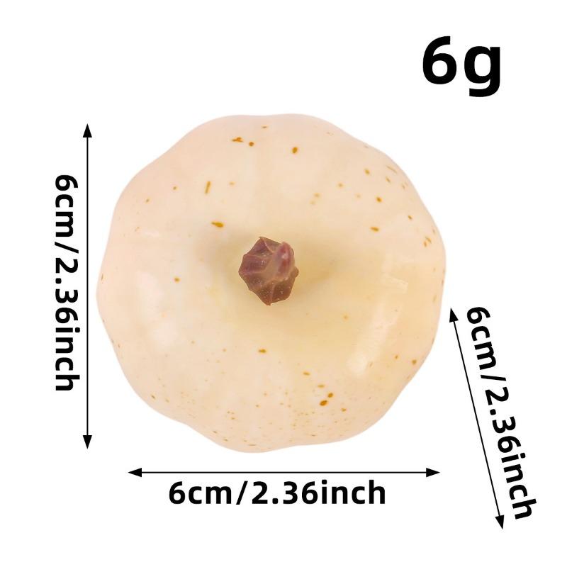 Simulation Vegetables Halloween Harvest Foam Pumpkin Restaurant Window Decorations Thanksgiving Photo Props