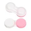 20 PCS New Eye Glass Mini Plastic Soaking Box Candy Color Contact Lens Case Travel Glasses Holder