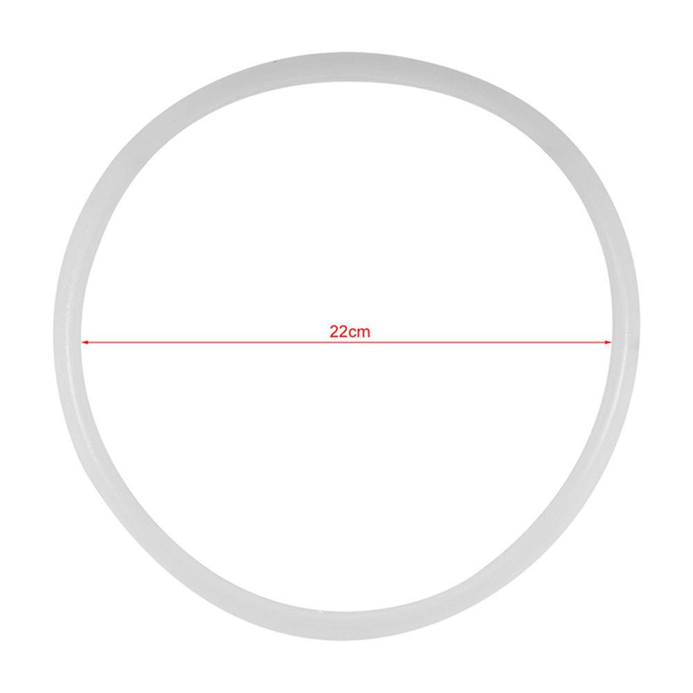1pcs Silicone Pressure Cooker Seal Ring O Ring Rubber Clear Replacement Gasket Kitchen Cooking Tool 18/20/22/24/26/28/30/32cm