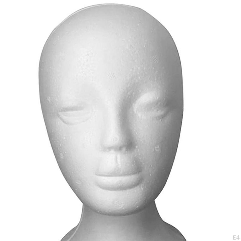 Подставка для манекен-головы, парики из пеноматериала, модель манекена, круглая основа для головного убора, шиньоны