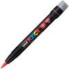 Paint Marker - POSCA - Red - Line Width 1-10 Mm - Brush Tip - Opaque