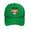 Retro Cute Cat Coffee  Mesh Baseball Cap Hip Hop