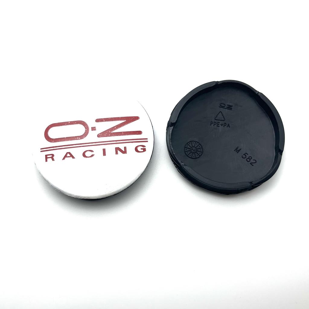 4Pcs 55mm M582 Car Wheel Caps With O.Z OZ Racing Sport Emblem Logo Rim Hubcaps Cover Badge Styling Accessories For VW Golf Polo