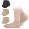 3 Pairs of Gel Heel Protector Sleeve Foot Skin Care Pain Relief Half-yard Socks