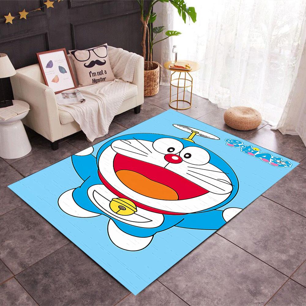 Doraemon Adventure Carpet Suitable for Hallway Study room Game Room Entryway Anti-slip Rug Office home decor Gift for Festivals
