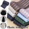 1 м 5 см Ширина Эластичная лента для юбки Домашняя одежда Нижнее белье Пояс DIY Шитье Мягкий блеск Резинки Прочные аксессуары
