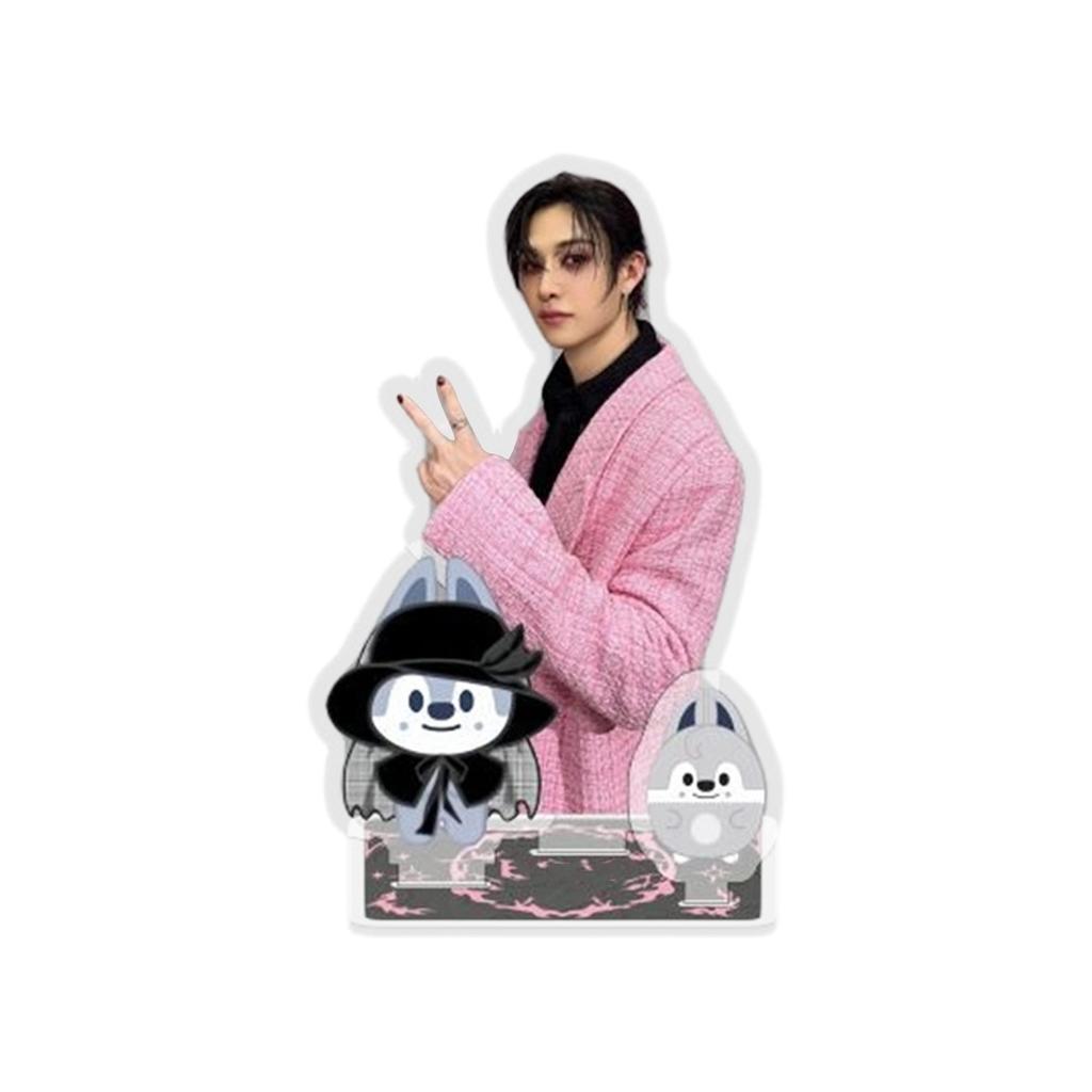 Album Acrylic Character  Standee - Double-Sided 12.5cm Humanoid Standing Plaque Ornaments