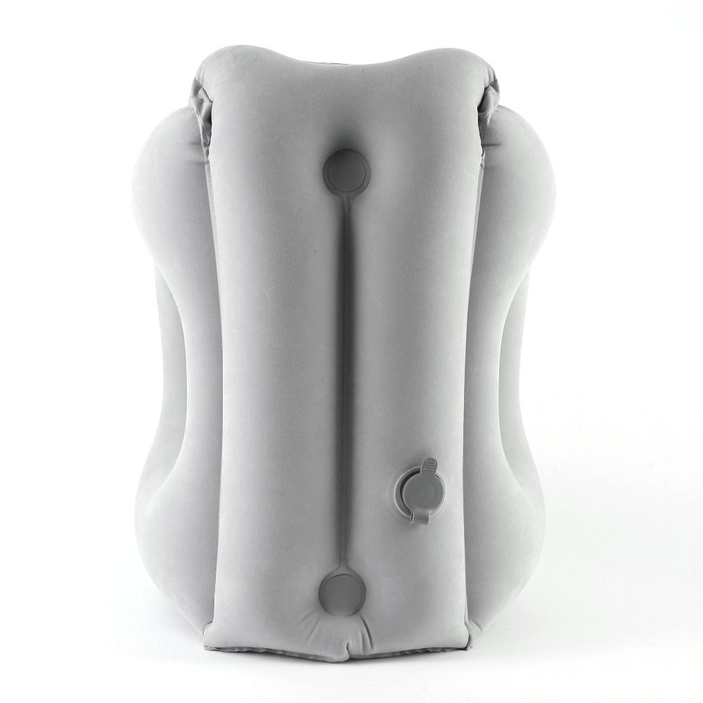 Надувная подушка для сна из ПВХ, воздушная подушка для поддержки головы, дорожная подушка-подголовник, складная подушка для поддержки подбородка.