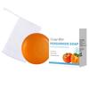 Persimmon Soap Bar 100g, Rose Scent, Natural Plant Extract, Deep Cleansing, Long-Lasting Fragrance, Gentle & Non-Irritating, Handmade Soap