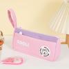 High Aesthetic Value Rabbit Pencil Bag Cartoon Storage Bag Triangle Stationery Bag  Women