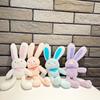 Adorable Rabbit Plush Keychain With Pullout Ears And Legs