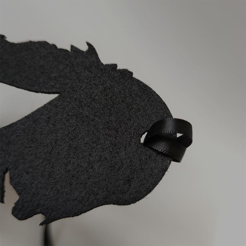 Halloween Spider Eye Masks Half Face Felt Cosplay Fancy Dress Ball Party Props Supplies