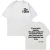 J Cole Dreamville The Fall Off The Villest Lyrics Print Tshirt Unisex Women Fashion Gothic Hip Hop Tshirt Casual pure Cotton Tee