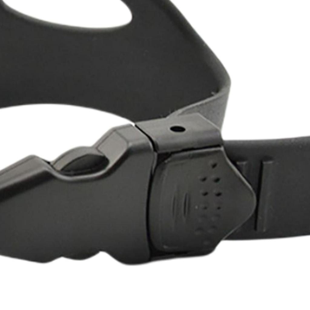 2Pcs Rubber Fin Straps Adjustable Set Diving Accessory for Scuba Fin Swimming Snorkeling