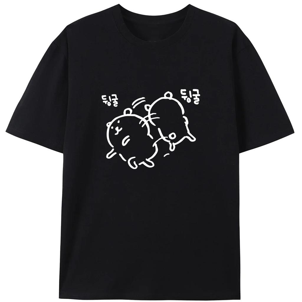 2025 Новая Базовая Хлопковая Унисекс Футболка Модная Печать Мягкая Дышащая Круглый Вырез Модные Мужские и Женские Футболки Одна Штука