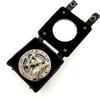 6.5cm Brass Handmade Brass Sundial Compass Beautiful Gift Item with Leather Box