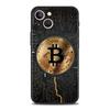 Роскошный мягкий чехол из ТПУ для iPhone 17 Air 16E 16 11 15 14 Pro MAX 12 13 7 8 Plus X XR XS SE 2022 Чехол Роскошный Биткоин B