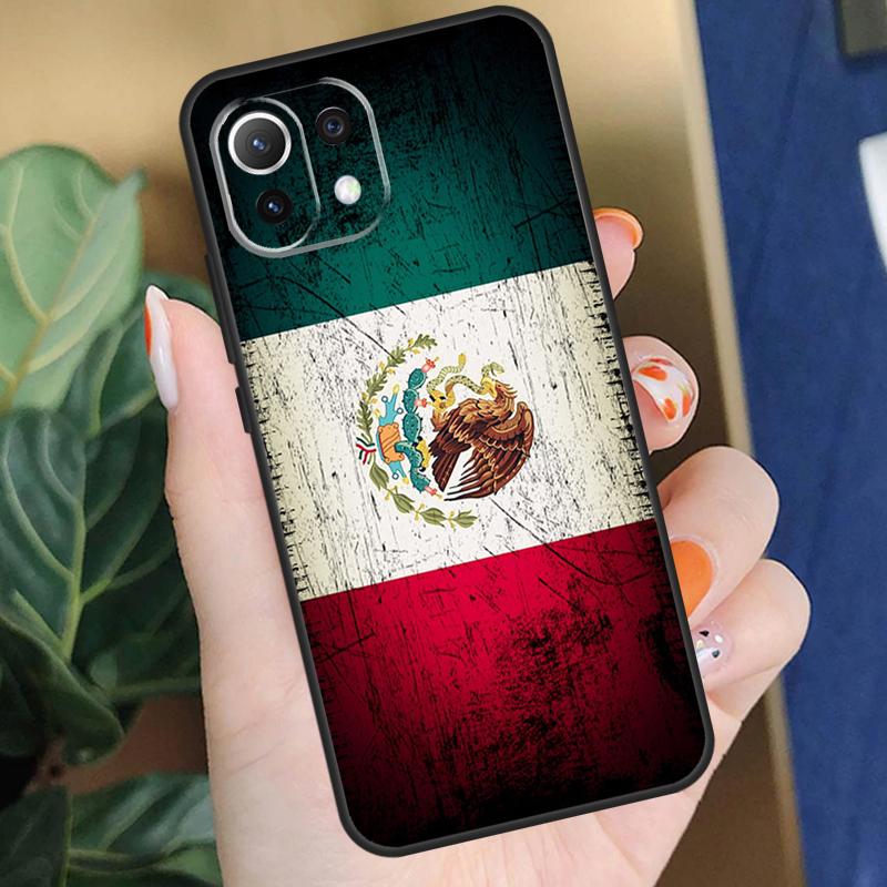 Mexican Pride Eagle Flag Case For Xiaomi 17 Pro Max 14 15 Ultra 13T 14T 15T Pro POCO F8 F7 F5 F6 X5 X6 X7 Pro Coque