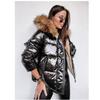 Women's Winter Plus Size Short Hooded with Fur Collar Warm Casual Short  Zip Model Is Free From Washing Down Jacket