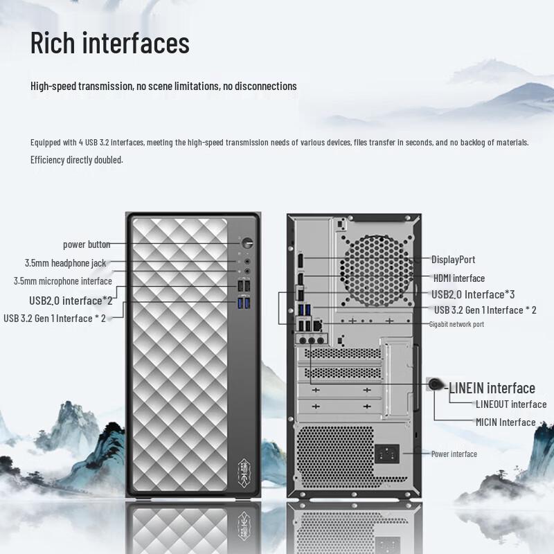 Lenovo Ruitian 900 Business Desktop PC (CN version)