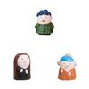 Деревянная фигурка животного-карикатуры Ручная работа Подарок для детей и друзей