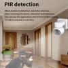 Full Color Solar Wire-Free Surveillance PTZ IP Dome Camera AI Humanoid Home Security Intercom CCTV Security Monitor