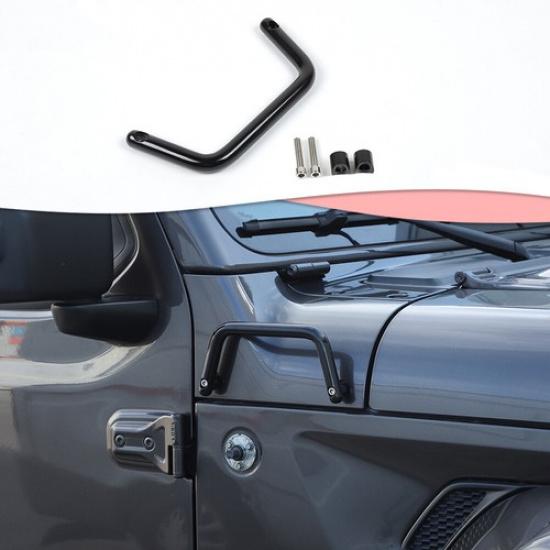 Черная Боковая Ручка Захвата на Капот под Углом для Jeep Wrangler JL JT 2018+