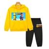 Stumble Guys Hooded Sets Casual Sweatshirt Boy Girl Anime Hoodie Y2k Clothes Autumn Pullover Fleece Jacket Kids Boutique Clothes