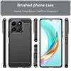 For Huawei Honor X6b Case Cover Honor X6b Capas Shockproof Phone Back Bumper Soft TPU Carbon Fiber Cover Honor X6b X7b X8b X9b