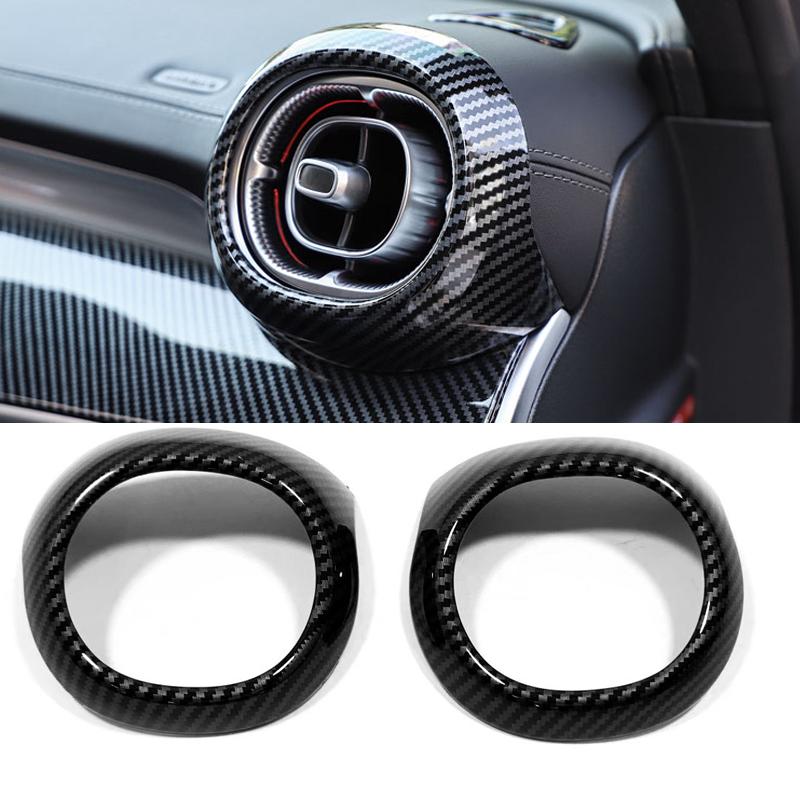 ABS передняя сторона задний ряд кондиционер вентиляционное отверстие крышка рамка накладка для Mercedes-Benz C-Class W206 C180 C200 C300