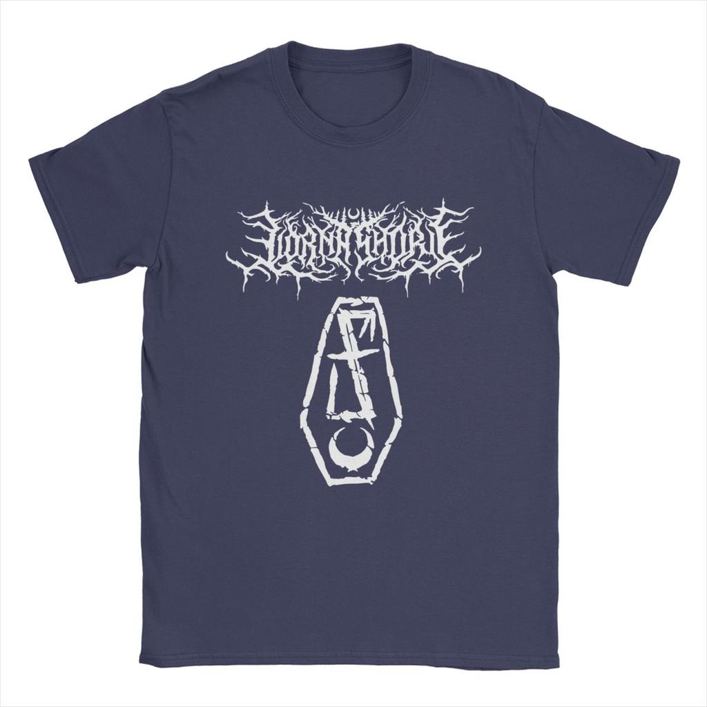 Летняя американская дэткор-группа Lorna Shore Мужские и женские футболки Одежда Модные футболки Футболки 100% хлопок Печатная одежда