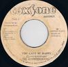 7inch Record CLARENDONIANS  You Cant Be Happy  You Cant Keep NONE Coxsone Records US Reggae Ska  Dub Used