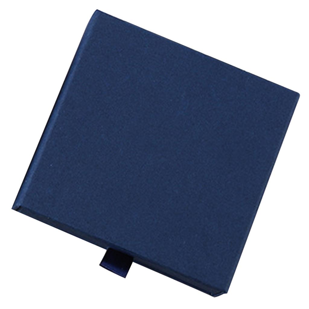 Коробка-куб для сережек, коробка для ожерелий/упаковка ювелирных изделий из крафт-бумаги для ожерелий/сережек