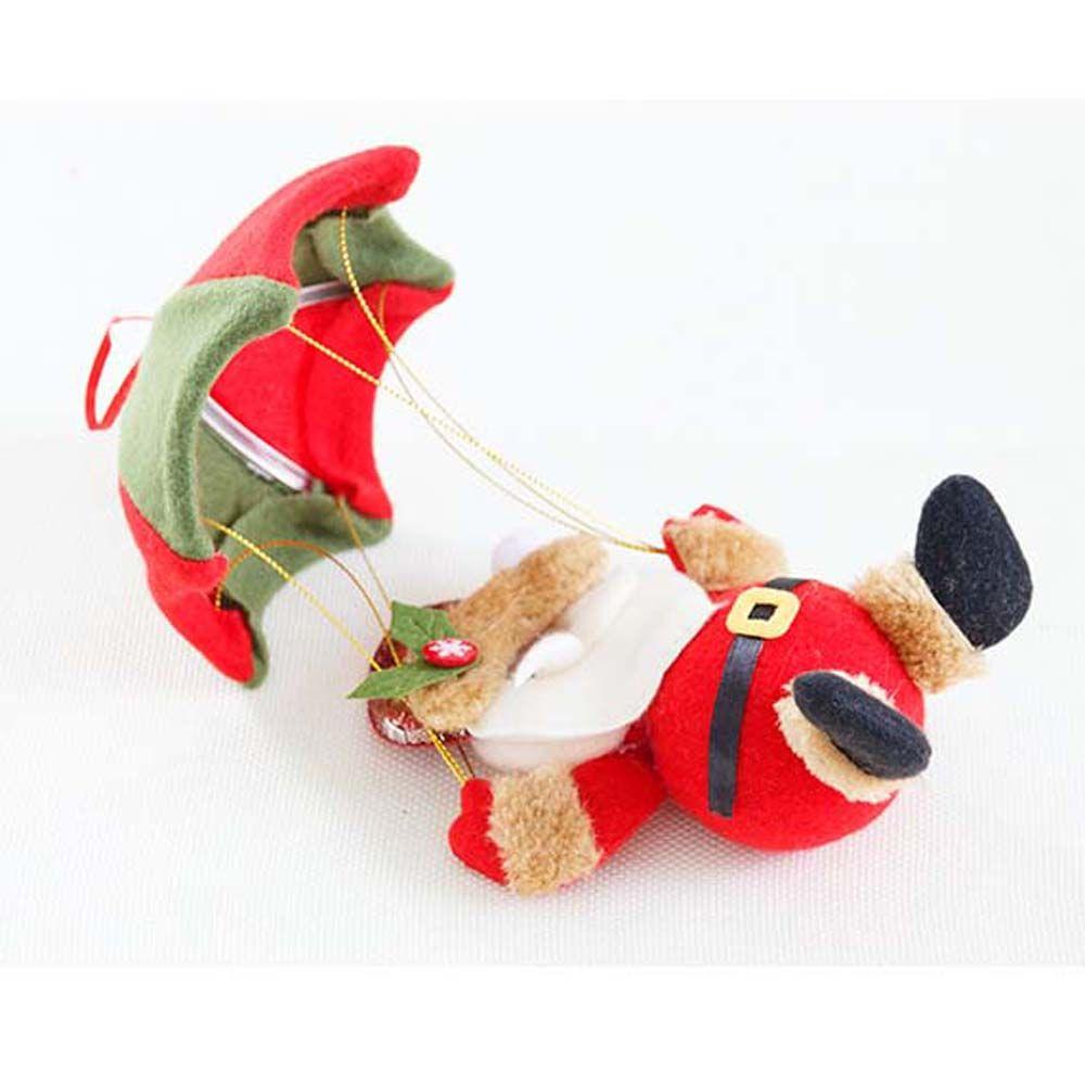 Christmas Tree New Year Snowman Hanging Ornament Parachute Pendant Christmas Decoration Santa Claus