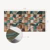 Wall Decor PVC Panel With Pattern For Room 100x50 cm Mosaic with Stone Tiles