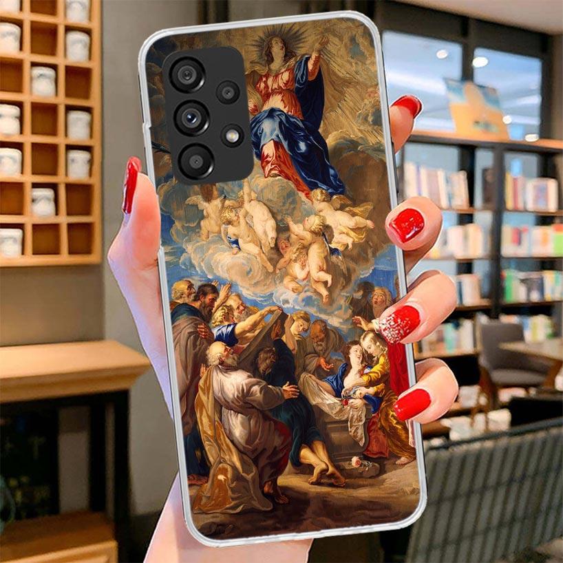 Renaissance Art Painting Phone Case For Samsung Galaxy A17 A37 A57 A16 A26 A36 A56 A15 A25 A35 A55 A14 A24 A34 A54 A13 A23 A33 A