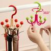 6pcs Space-Saving Dopamine Hook Hanger Six Claws Scarf Hat Bag Organizer  Laundry