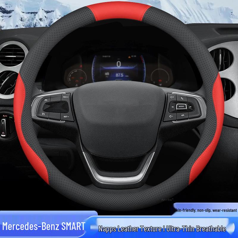 Mercedes Smart Fortwo Steering Wheel Cover (09-14) - No-Sew Design