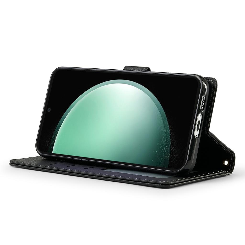 LC.IMEEKE L2 Series for Samsung Galaxy S25 FE Case PU Leather Wallet Detachable Magnetic Phone Cover