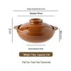 Commercial Ceramic Claypot Rice Noodles Stew & Bibimbap Pot for Gas Stove