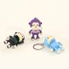 Multicolour Bags Accessories Car Lighting Toy Gift Cute Keychain Keyring with LED Light Monkey