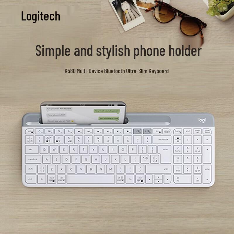 Logitech K580 Тонкая беспроводная клавиатура для нескольких устройств