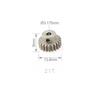 13T-33T M0.6 Metal Gear Pinion Motor 7075 Aluminum Alloy Durable Modification Part for 1/10 RC All Terrain Car