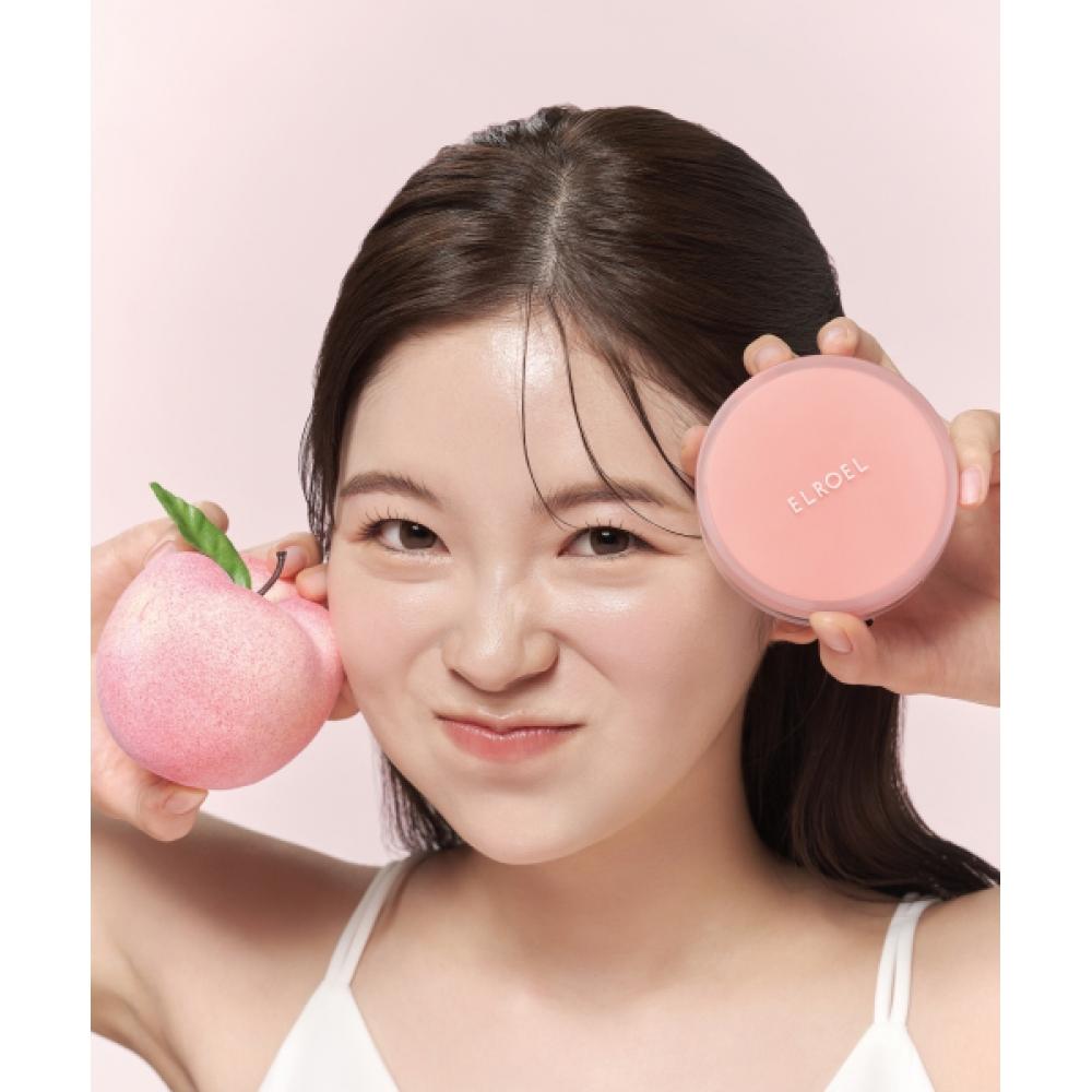 Elroel [refill Special Composition] Pink Tone Up Sun Cushion 15g Original+refill