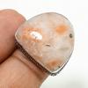 Кольцо с драгоценным камнем Sunstone, ручная работа, антикварный дизайн, этнический подарок, ювелирное изделие 6 дюймов D2H32