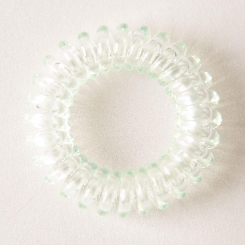 Korean Style Elastic Hair Bands: 40 Transparent Colors, Soft & Seamless Hair Accessories