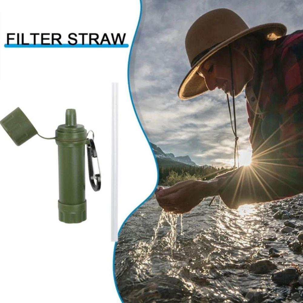 Purifier Mini Water Filter Straw Straw Drinking Water Filtering Straw Hiking