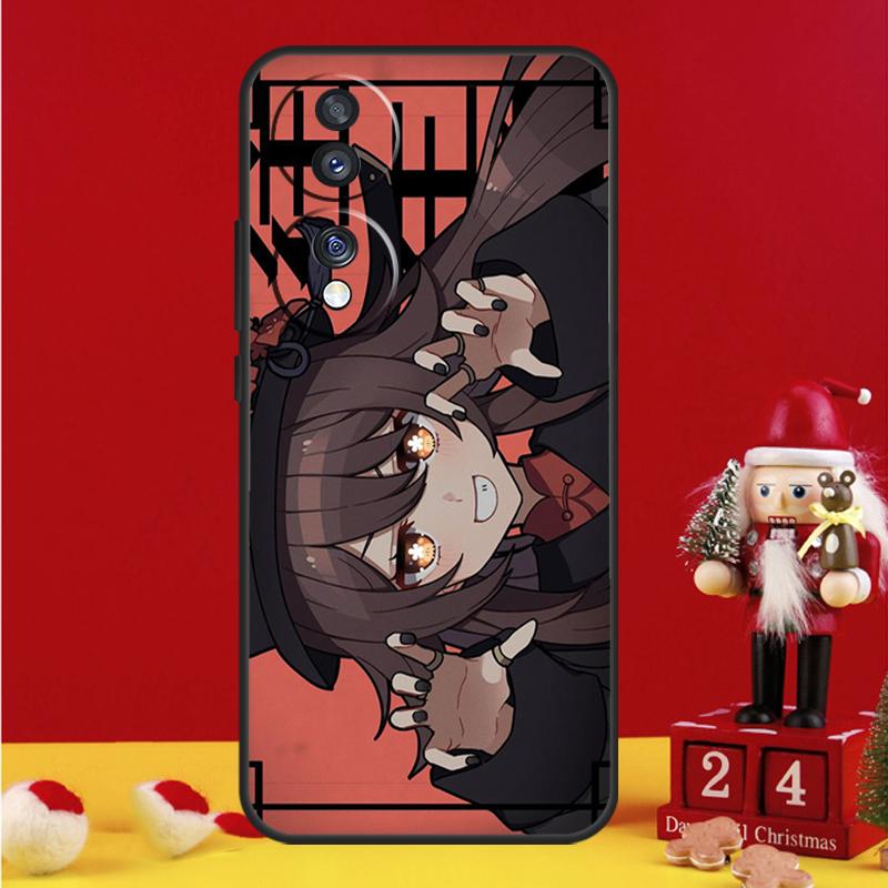 Чехол Genshin Impact Zhongli Hutao для Honor Magic 7 6 8 Pro Honor Win X9a X9b X9c X9d X8c X8b 50 70 90 200 400 Lite