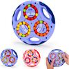 Magic Bean Rotating Cube Rotating Finger Puzzle Fidget Toy Boys Handheld Spinner Stress Anxiety Relief Ball Game Sensory Toys